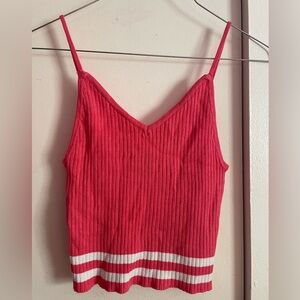 Forever 21 Pink Ribbed Camisole